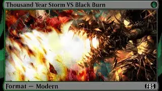 Современный игровой процесс MtG &mdash; Тысячелетняя Вертушка против Чёрной Горы
