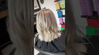Iced blonde latte #blonde #blendyhair #icyhair