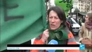 France labour reform protest: Country faces protests on same day as transport strike
