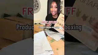 Unboxing free product samples + shopping haul #fyp #foryou #sunsetsavings #fok