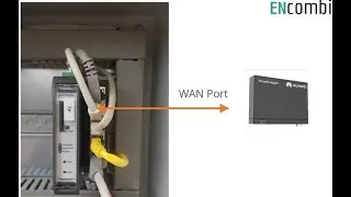 ENcombi network connection for Huawei smartlogger installation