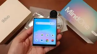 ikko mindone pro, the amzing card size ai phone quick unboxing and hands on. 