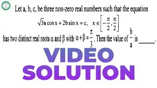 Detailed Video Solution | Trigonometric Equations | JEE Advanced 2018  Question | Best Approach