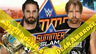 WWE SUMMER SLAM 2018 -PREDICTION MATCH CARDS! !