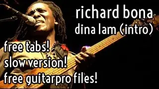 Lesson #6 // Richard Bona - Dina Lam (intro)