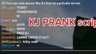 KJ PRANK script | The strongest battlegrounds