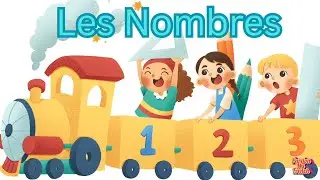 Learn French Easily : Number names in French (1-50) | Les Nombres