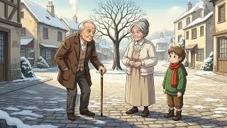 Winter Village Life in the Snow ❄️  Ghibli Calm ASMR  Cozy Morning Ambience