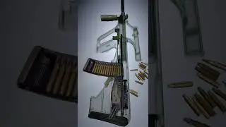 Working of an Steyr AUG