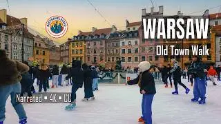 WARSAW Old Town Winter Tour (Day & Night) | Stare Miasto Streets + St. John&rsquo;s Basilica