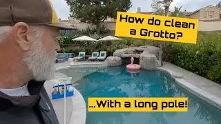 How to clean a grotto - Angry Poolman #129