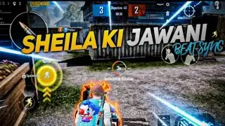 shela ki jawani beat sync montage bgmi | #tseries #tseriesmusic @shadow knight gaming