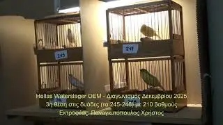 3η θέση στις δυάδες - Hellas Waterslagers OEM - Δεκέμβριος 2025