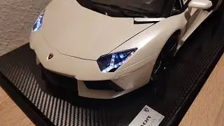 Pocher Lamborghini Aventador 1/8 superdetail IR working led lights