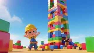 Roblox Baby Builder Broke the Tower and Laughed 🧱👷 | Fun Kids Song & Nursery Rhyme