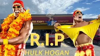 Hulk Hogans Wrestling beach shop in Orlando Florida,R.I.P Hulk Hogan,Hulkamania Forever🙏