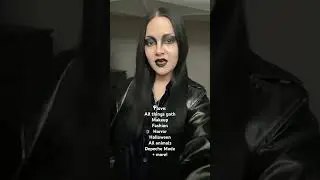 Me in a nutshell. #gettoknowme #goth #makeup #fashion #horror #halloween #chucky #vegan