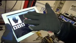 Slide'em gloves  - use with your ipad and touch screens, take a look at these!  PowerModz!