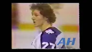 NHL Dec. 1, 1976 Scott Garland,TOR v Dave Hutchison,LA Toronto Maple Leafs Los Angeles Kings