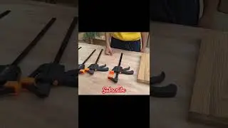 Unboxing quick bar clamp #kumafurniture #shorts