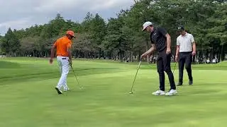 ZOZO Championship 2022 Hole6 Patting (Rickie Fowler)