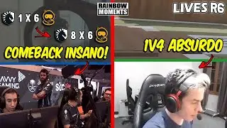 LAGONIS GANHANDO 1x4 INSANO, COMEBACK MONSTRO DA LIQUID, A CALL DO S3XY - MELHORES MOMENTOS LIVES R6