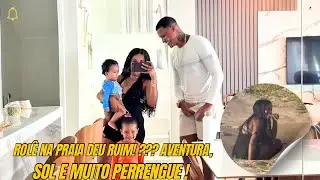 VLOG : ERIKA FEZ NUMERO 2 NA PRAIA 😭😂😂