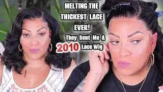 They Sent Me The FIRST Lace Wig INVENTED 2010 Melting THICKEST LACE EVER CAN I MELT ANY WIG #ulahair