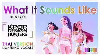 (Thai Version) What It Sounds Like - HUNTR/X 【KPop Demon Hunters】┃ @LVs - Lightning Vocals🎹