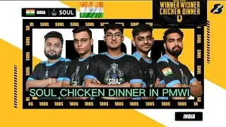 SOUL CHICKEN DINNER IN PMWI 🇮🇳🚀 #soul  #pmwisoul #soulchickendinnerinpmwi
