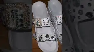 Diy summer crocs ! #crocs #bling #subscribe #support #crocs #fashion
