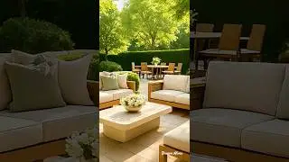 Luxury Garden Patio for Relax & Dining #garden #gardendelight #gardenideas #gardendesign #home