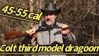 Third model colt, dragoon 18 inch barrel