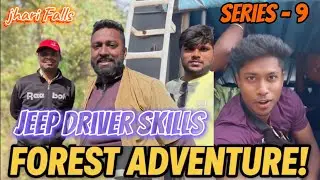 Chennai to Chikmagalur 🤩 | Jeep Driver skills 🧌 |  Jhari Falls 🏞️  - Adventures trip in Chikmagalur