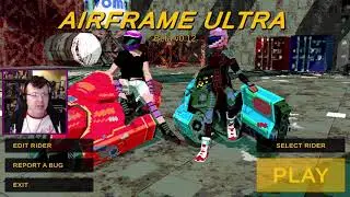 Gotta crash fast. - Airframe Ultra closed playtest (Jan 2025), Tutorial and fumbling
