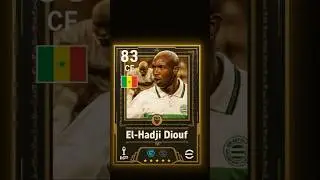 🔥FREE El-Hadji Diouf Card in eFootball 26 | 😱🔥#efootball #fc26 #shorts