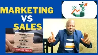 this is the difference between marketing vs sales