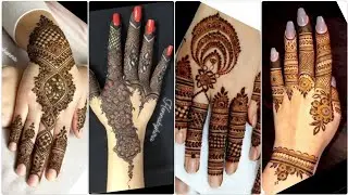 Beautiful latest bridal mehndi designs 2023/New finger mehndi designs for hands 2023
