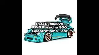 Hot Wheels RLC Exclusive RWB Porsche 930 Spectraflame Teal #porsche #rwb #rlc #hotwheels #mattel