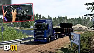 SAÍMOS COM UMA CARGA VALIOSA NA SUÉCIA! TEVE ESCOLTA | EURO TRUCK SIMULATOR 2 \ G29 #ets2