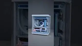 Micro 🤏 ATX Mini Tower jONSBO TK-1 White GAMING PC BUILD | RTX 5060TI & AMD R5 9600X #pcbuild #PC