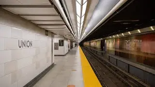 A Long Subway Ride From Union Station to Bayview Station