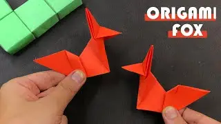 Easily Make an Adorable Paper Fox 🦊 | Step-by-Step Origami Tutorial