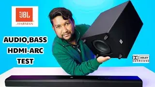 Jbl Cinema SB550/560 Dolby Soundbar⚡️DETAIL SOUND/BASS/DOLBY AUDIO TEST | 250w Extra Deep Bass |₹18k