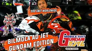 BILMOLA AD JET GUNDAM LIMITED EDITION | HELMET REVIEW | 399 ONLY IN THE WORLD !!!