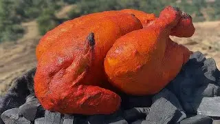 Tandoori chicken without oven and Tandoor | roasted chicken barbecue | War4u Tv
