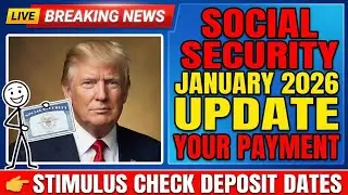 January 2026 Update: Social Security payments and stimulus check Deposit dates?