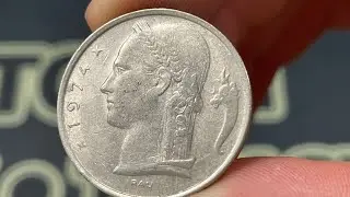 1974 Belgium 5 Francs Coin &bull;&nbsp;Values, Information, Mintage, History, and More