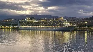 Ship Horn Battle 🔈📣🇬🇧🛳️ P&O Iona and Ventura in Lanzarote