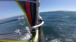 Jeudi 6 juin en Goya 80L et Naish Force 4,7 aux Arcades de l&rsquo;Almanarre